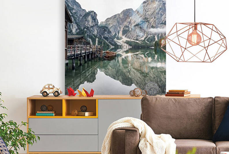 Braies reflection by Manjik Pictures