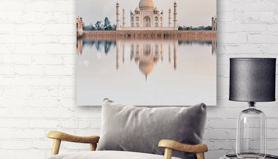 Taj reflection by Manjik Pictures