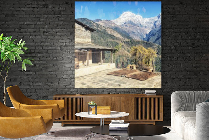 House in Nepal by Manjik Pictures
