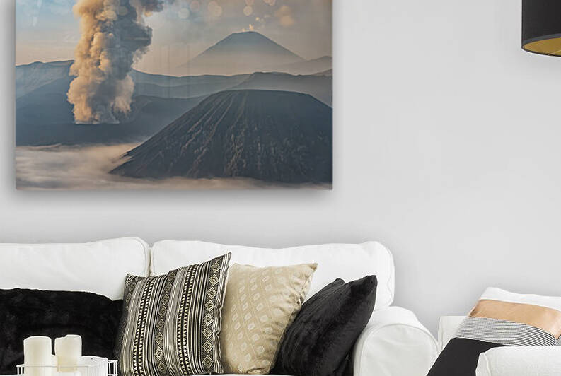 Active Volcano by Manjik Pictures