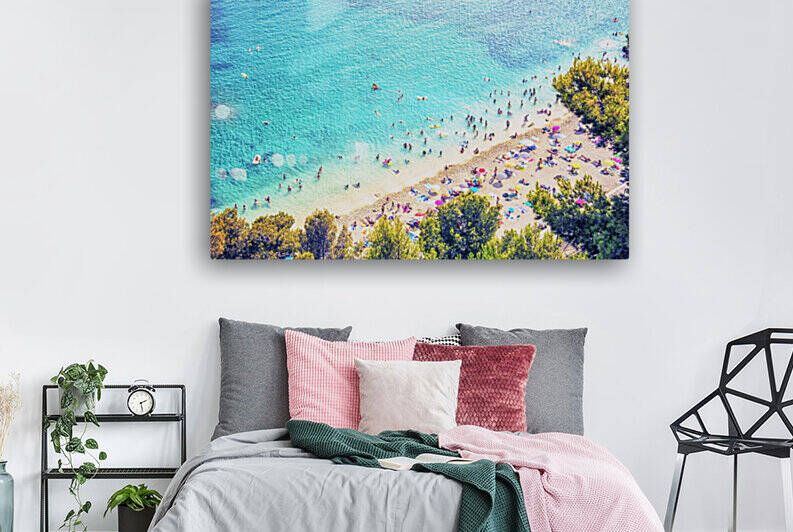Small beach in Villefranche by Manjik Pictures