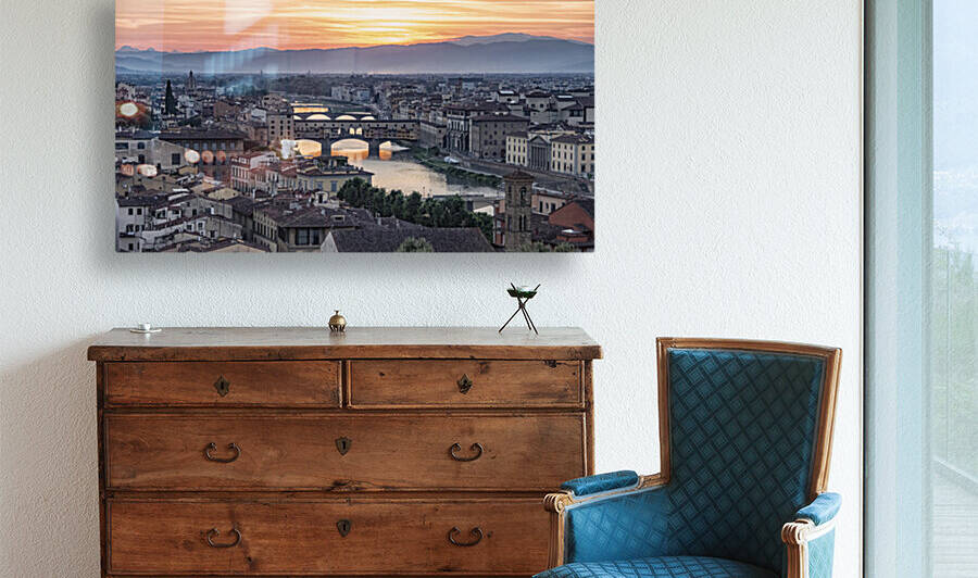 Sunset in Florence by Manjik Pictures