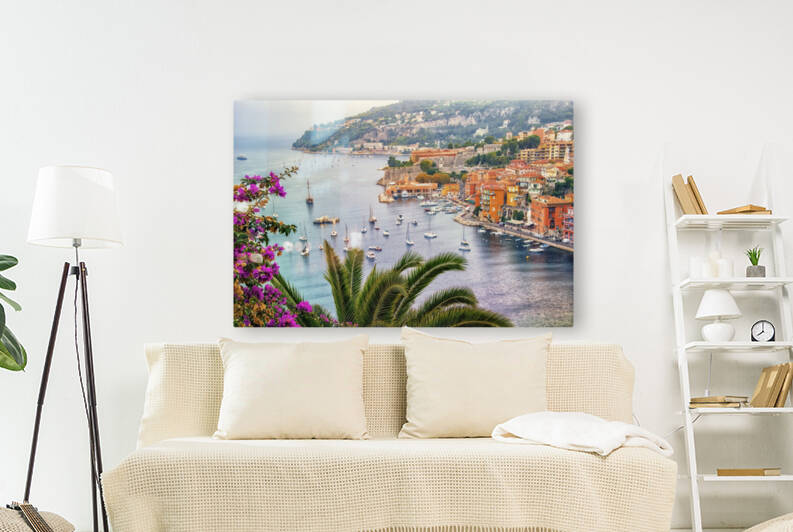 French Riviera coastline by Manjik Pictures
