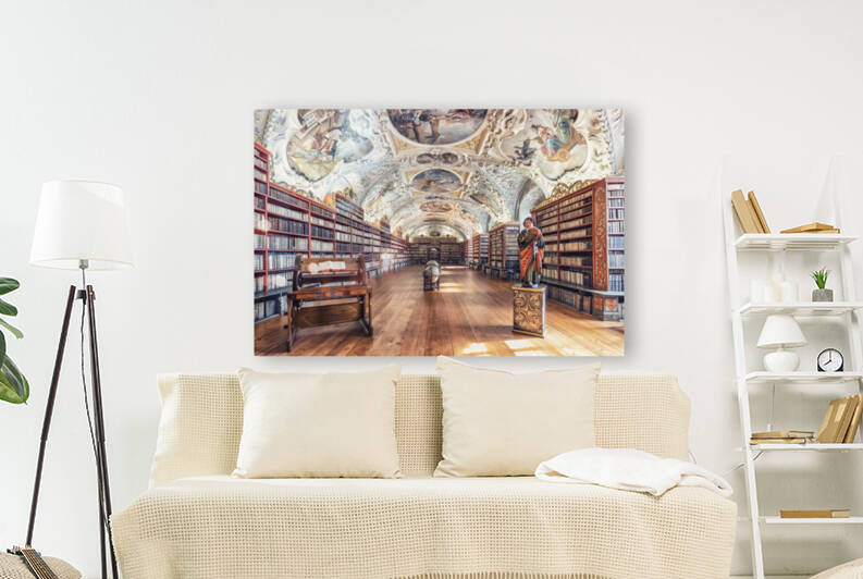 Library of Strahov Monastery by Manjik Pictures
