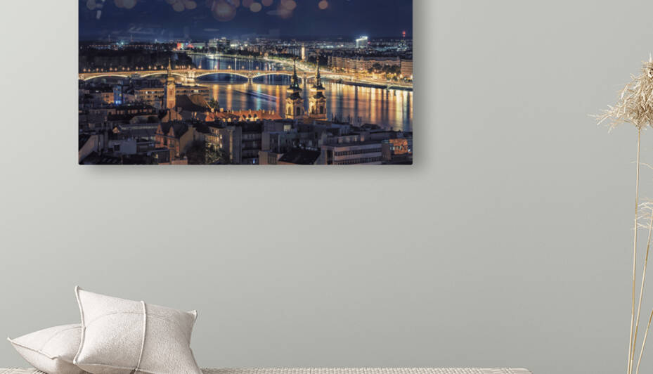 Budapest Panorama by Manjik Pictures