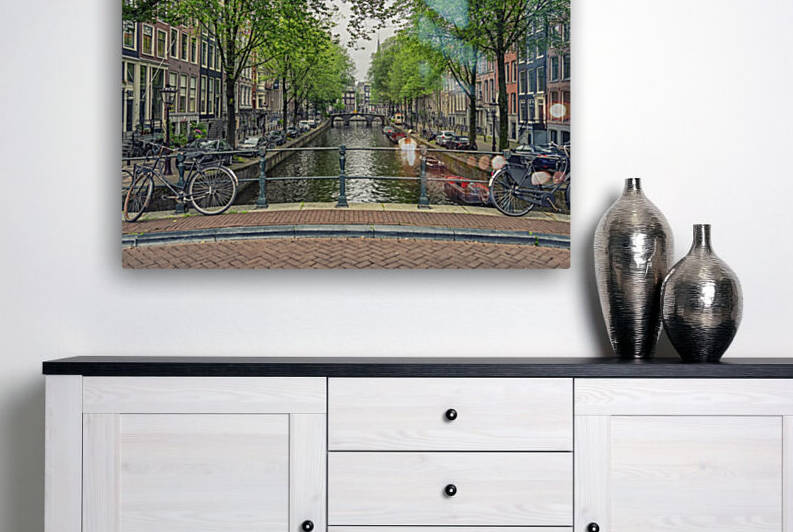 Amsterdam Canal Reproduction