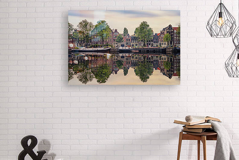 Amsterdam Reflection by Manjik Pictures