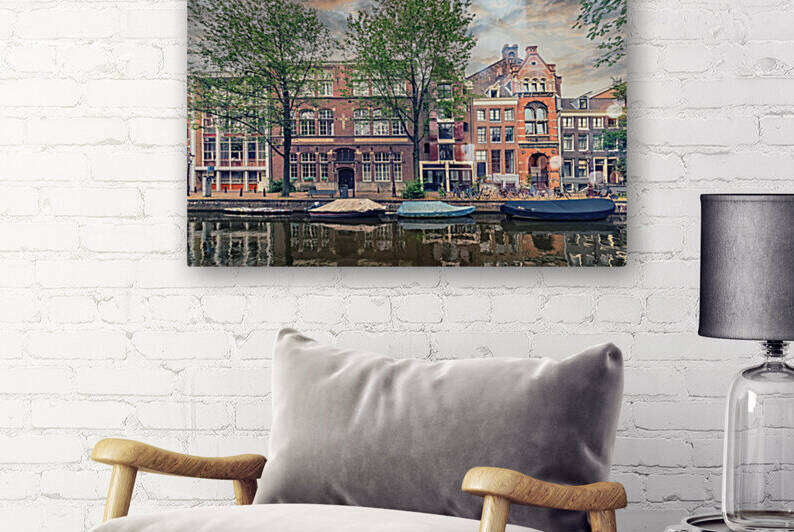 Amsterdam In The Evening by Manjik Pictures