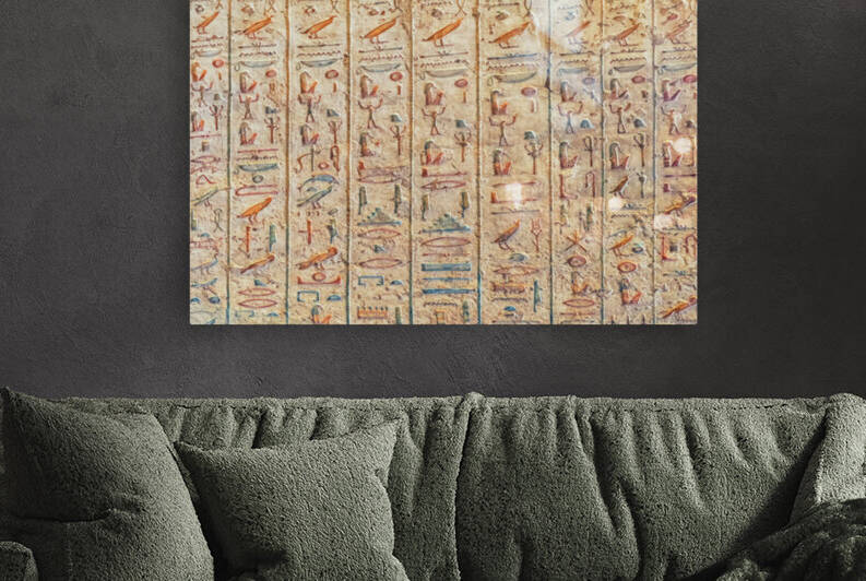 Hieroglyphs by Manjik Pictures
