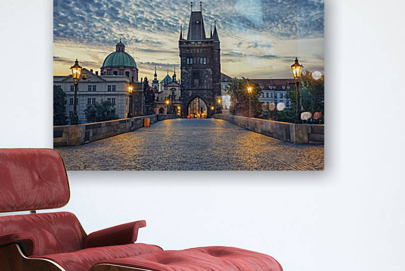 Charles Bridge In The Morning by Manjik Pictures
