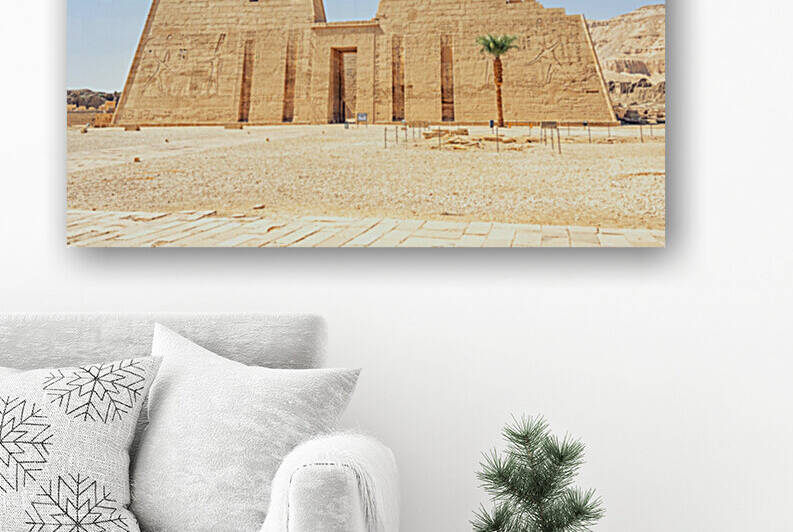  Temple Of Ramesses III  by Manjik Pictures