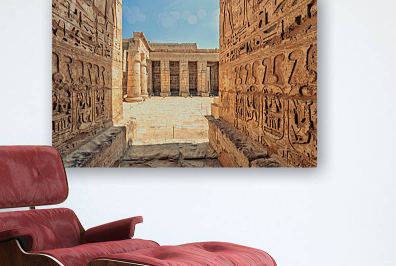 Ramesses III Temple by Manjik Pictures