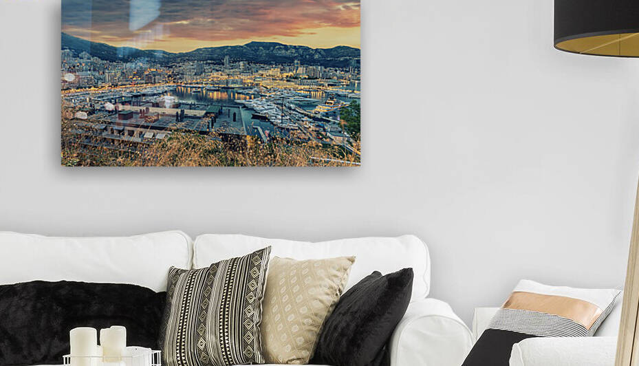 Monaco Harbour by Manjik Pictures