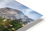 Reflection at Braies HD Metal print