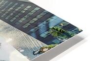 Business district HD Metal print