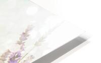 Sparkling lavender HD Metal print