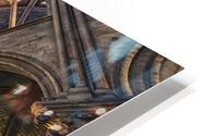 Inside Notre-Dame HD Metal print
