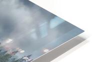 Clouds and fog HD Metal print