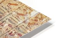 Hieroglyphs HD Metal print