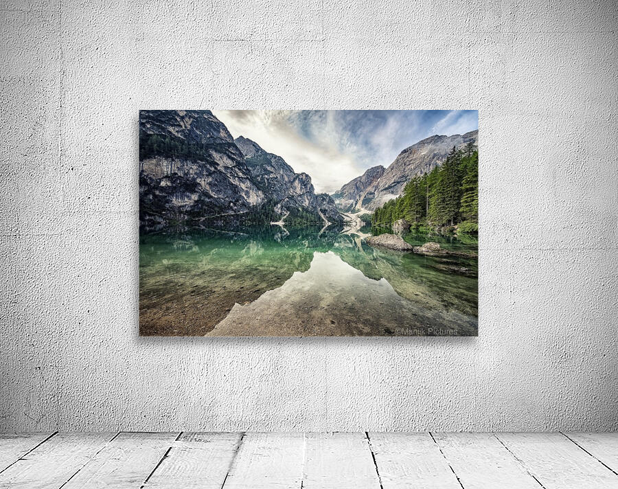 Reflection at Braies Wall Preview