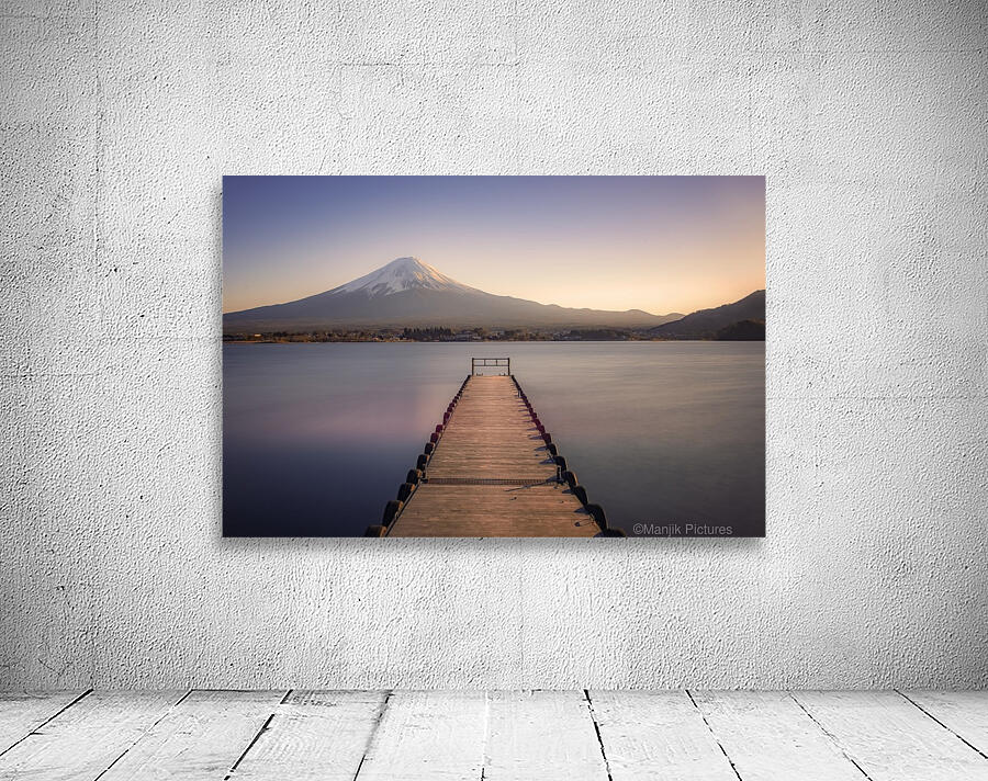 Mount Fuji sunset Wall Preview