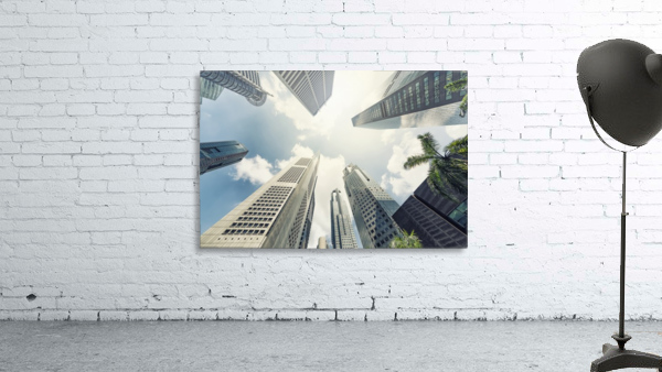Business district Wall Preview