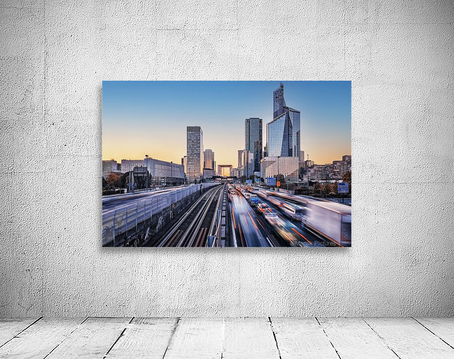 La Defense at sunset Wall Preview