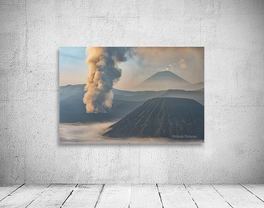 Active Volcano Wall Preview