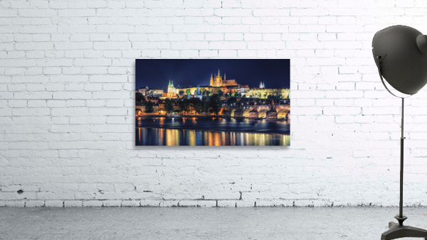 Prague By Night Wall Preview