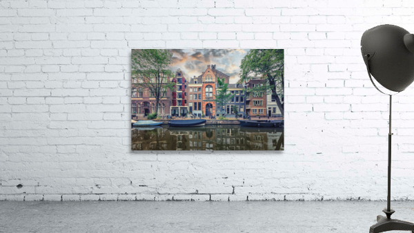 Sunset In Amsterdam Wall Preview