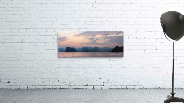 Halong Bay Sunset Wall Preview