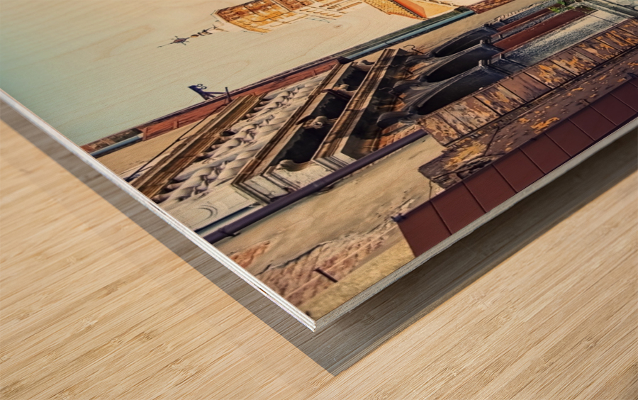  Venice city Wood print