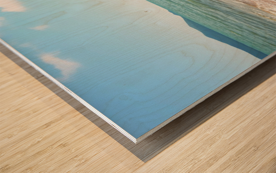 Sand and Sun Wood print