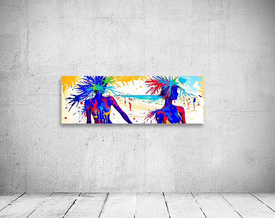 A Day in Miami Beach Wall Preview