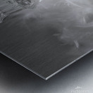 CASTLE OF GLASS Metal print