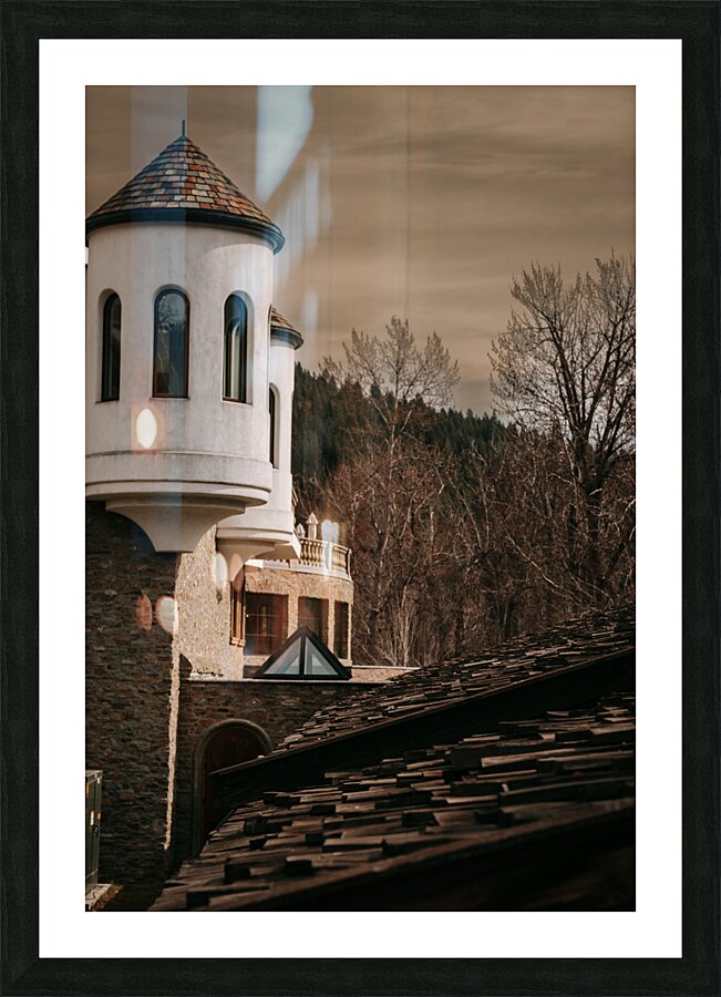 CASTLE Picture Frame print