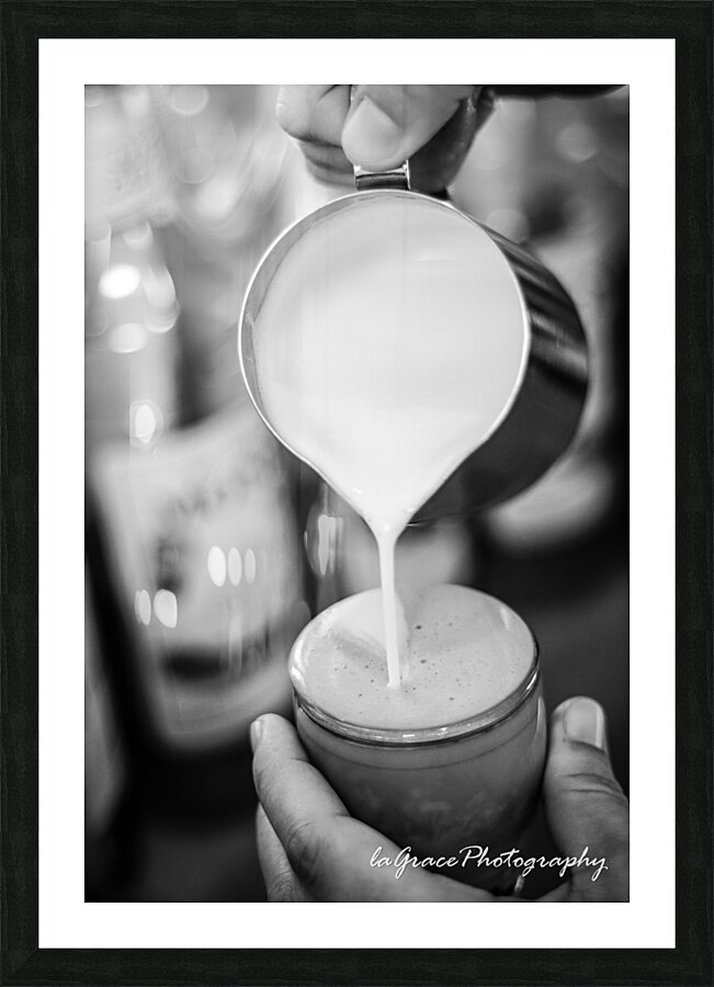 COFFEE_ART Picture Frame print