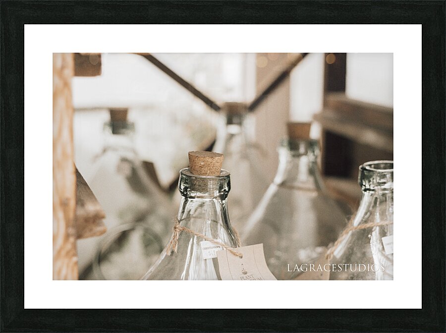 GLASS_02 Picture Frame print