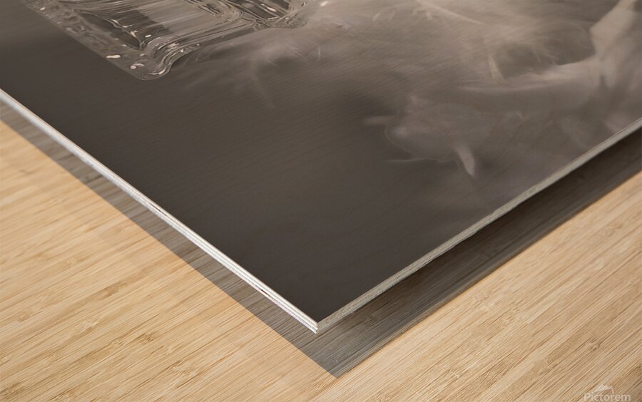 CASTLE OF GLASS Wood print