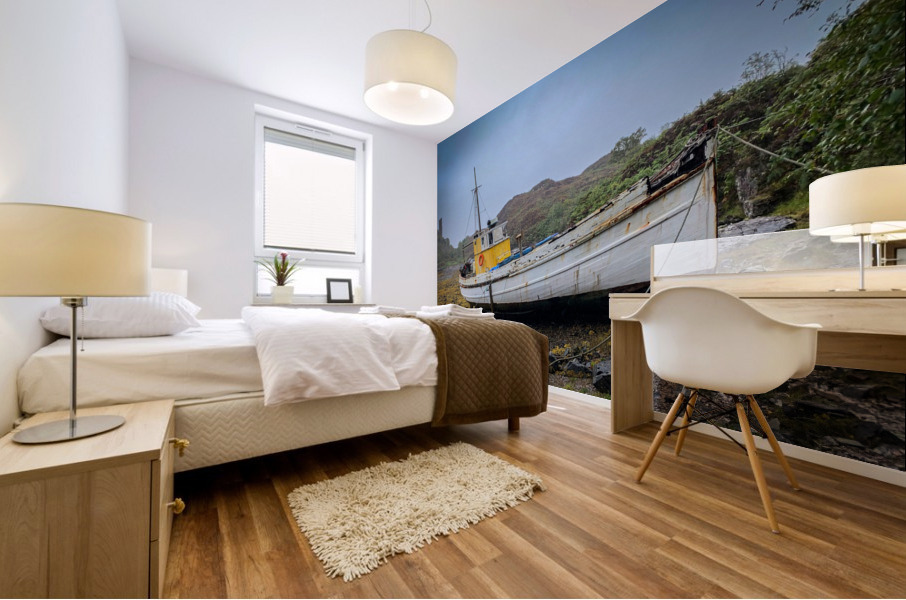 Scottish Boat Mural print