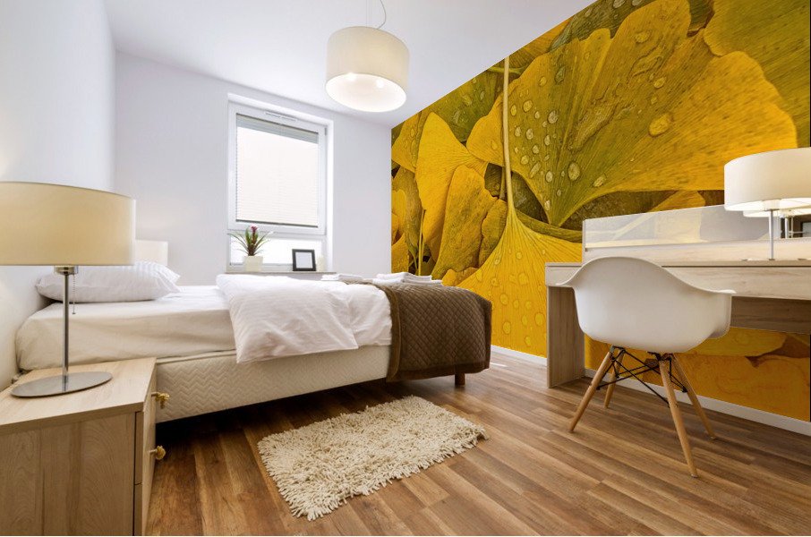 Ginkgo Mural print