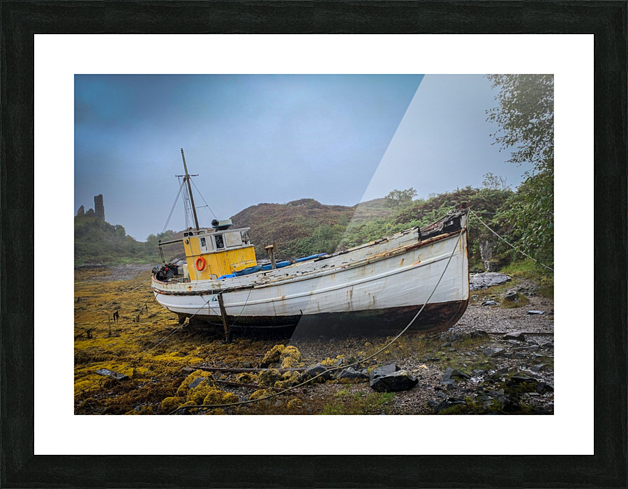 Scottish Boat Picture Frame print