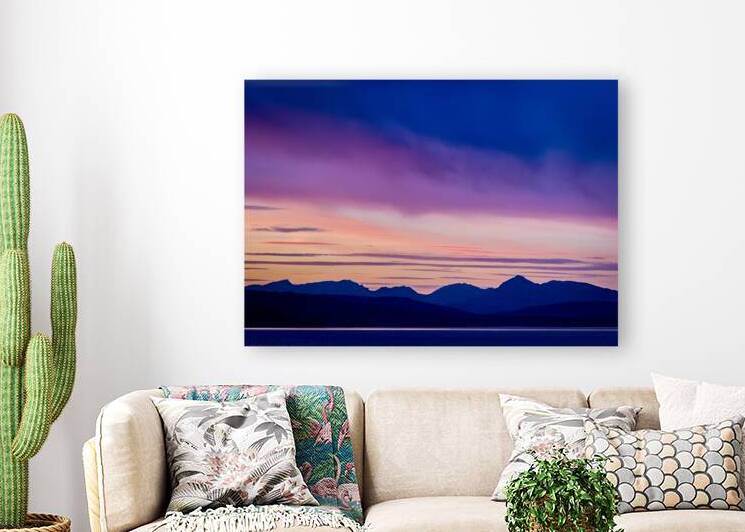 Scotland Sunset Cardthartic by Kevin R Schochat