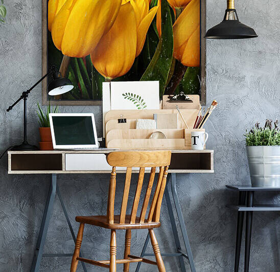 Tulips F by Kevin R Schochat