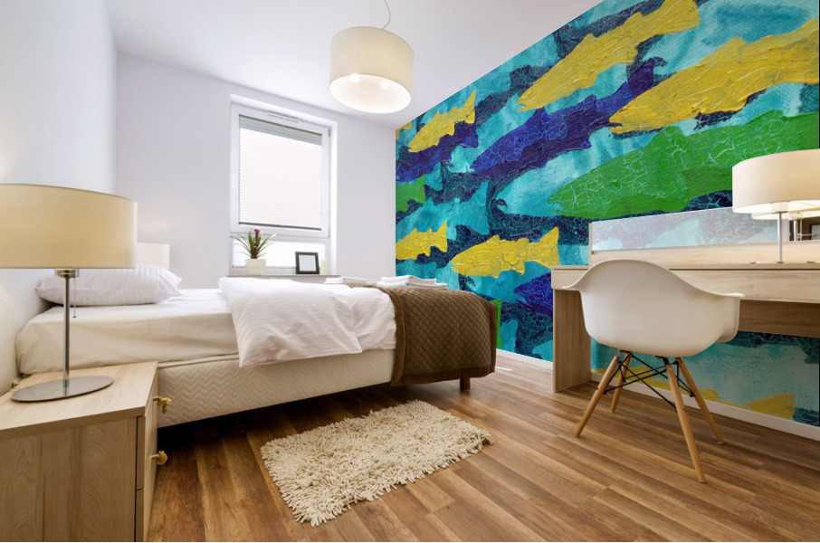  Small Tributary 1 Mural print