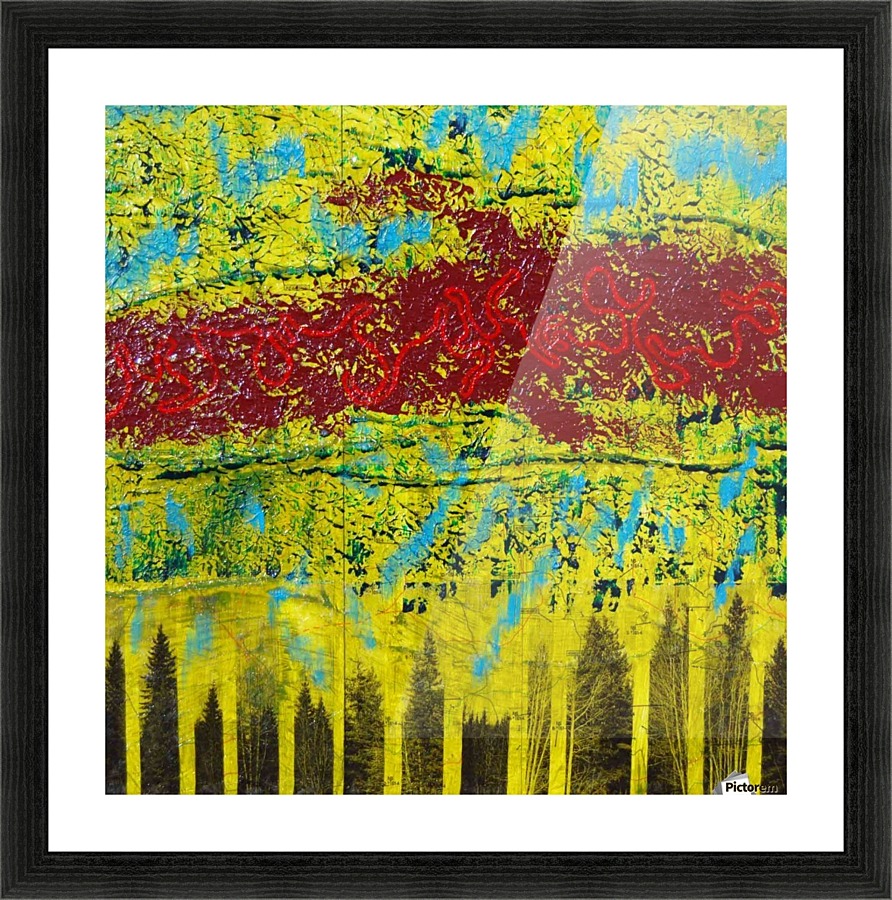 Path to Pure Land Picture Frame print