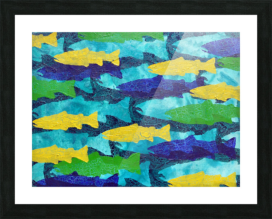  Small Tributary 1 Picture Frame print