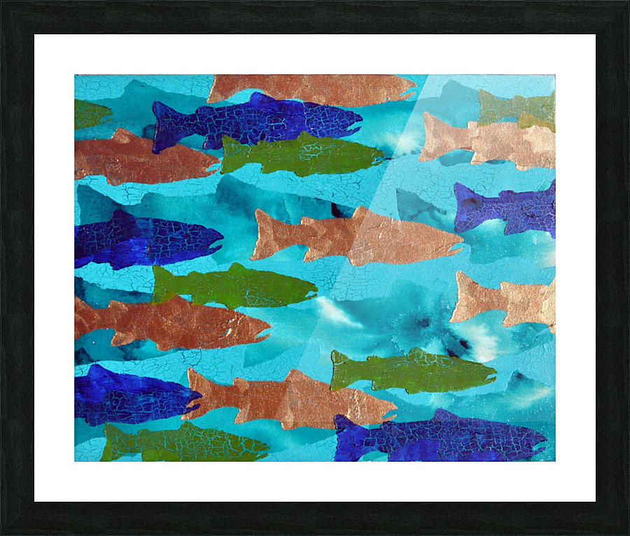 Undercurrent 1 Picture Frame print