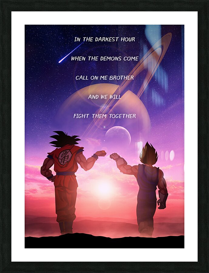 Rivals Picture Frame print