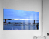 Evening in NY The Harbor stitch Acrylic Print